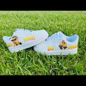 Custom Nike Air Force 1 Bad Bunny